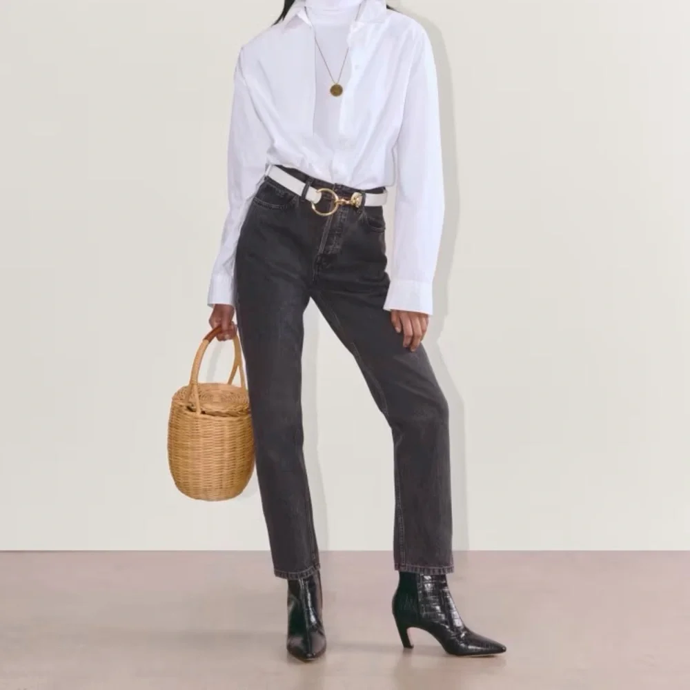90s cut straight leg Jeans - Picture 7 of 8